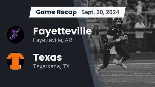 Football Recap: Texas Takes Down Ranked Fayetteville
