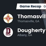 Football Game Recap: Thomasville Bulldogs vs. Dougherty Trojans