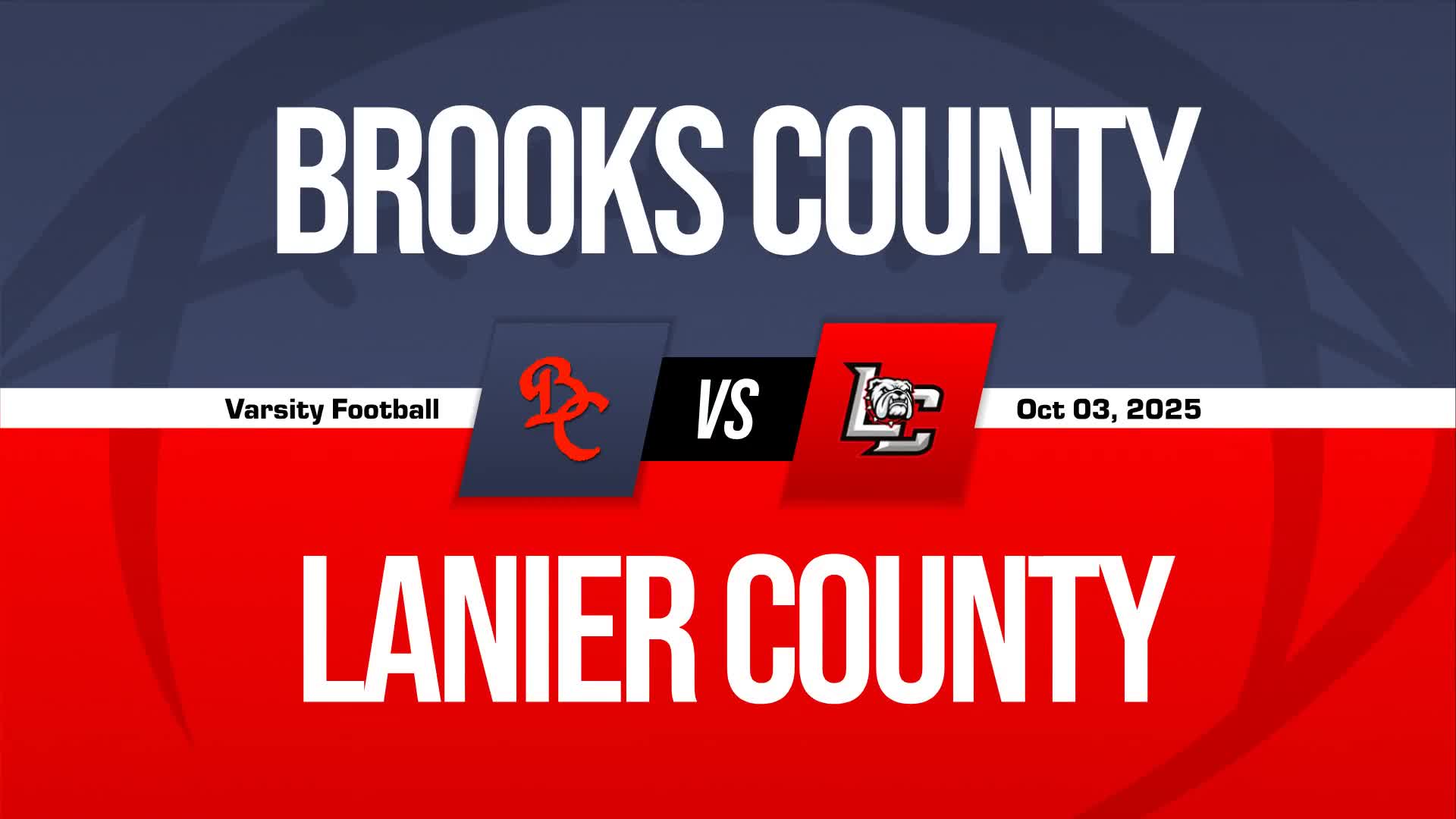 Football Recap: Brooks County Comes Up Short