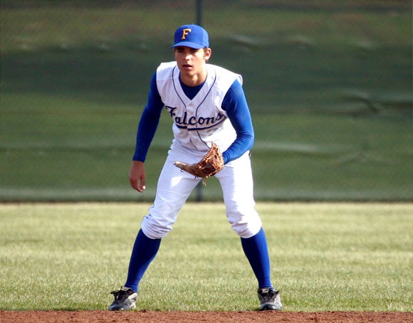 Brandon Crawford as star shortstop — and quarterback/defensive back — for Foothill High School in Pleasanton, Calif. in 2005.