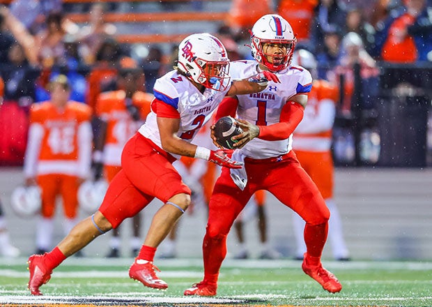 Since a season-opening loss to Archbishop Spalding, DeMatha has rebounded with four wins in a row while outscoring opponents 152-26. The Stags check in at No. 25 in this week's media composite top 25. (Photo: Matt Smith)