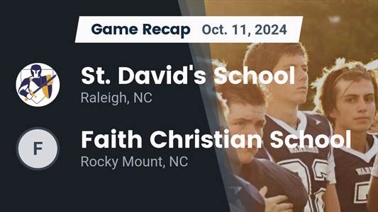Football Game Preview: St. David's Warriors vs. Cary Christian K