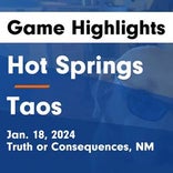 Basketball Game Recap: Taos Tigers vs. Moriarty Pintos