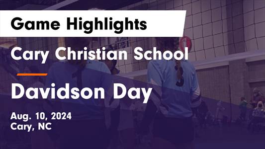 Volleyball Game Recap: Cary Christian Comes Up Short