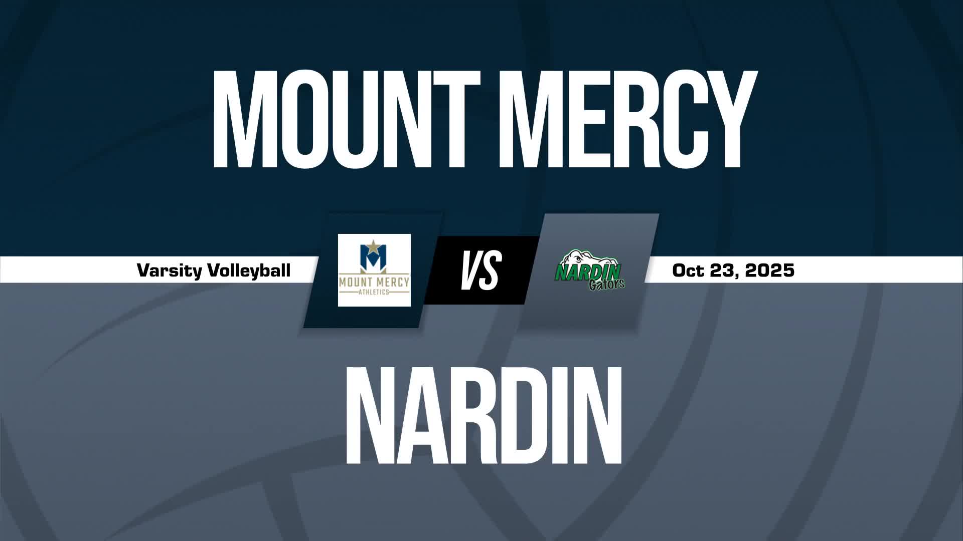 Volleyball Recap: Nardin Academy Wins Going Away Against Mount M