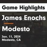 Basketball Game Recap: Modesto Panthers vs. Enochs Eagles