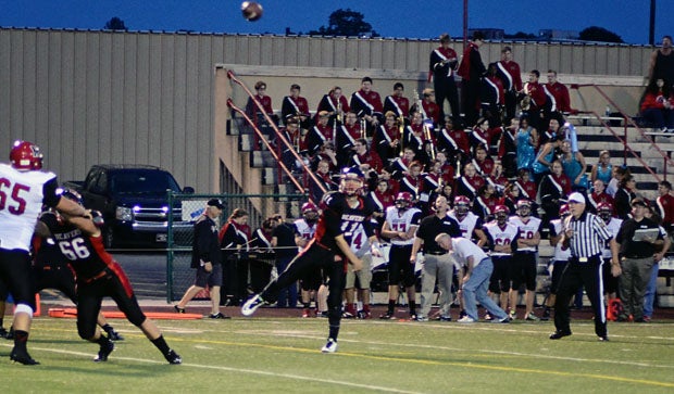 DuBois sophomore Matt Miller versus Meadville on Friday.