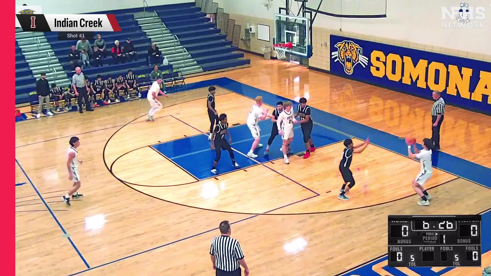 Basketball Recap: Indian Creek Continues Home Dominance  on Friday