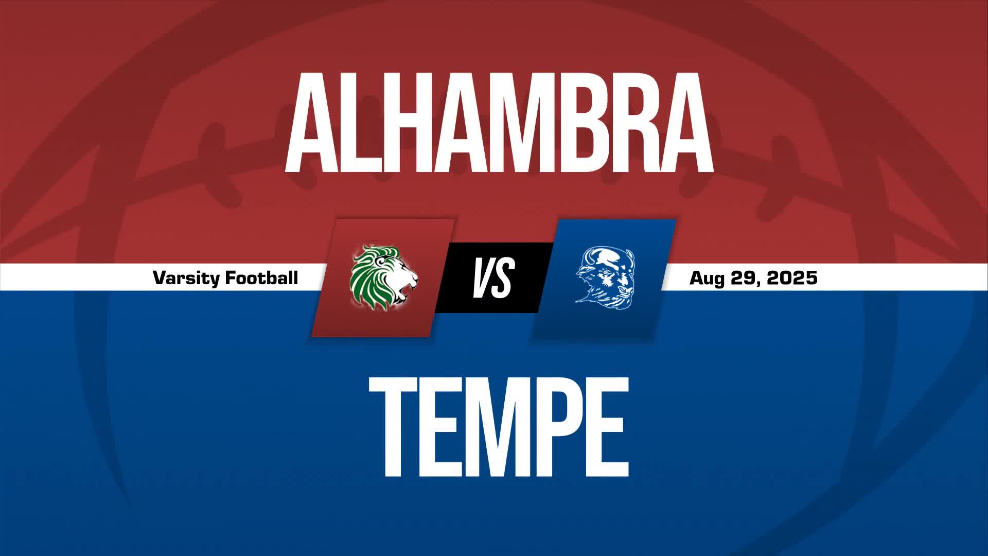 Football Recap: Alhambra Takes a Loss