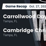 Football Game Preview: Gulliver Prep Raiders vs. Carrollwood Day Patriots