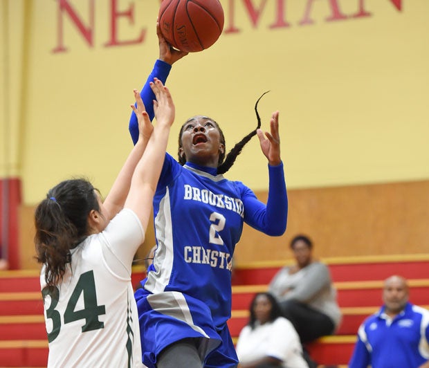 Brookside Christian senior guard Aarion McDonald was one of the nation's leading scorers in 2014-15.