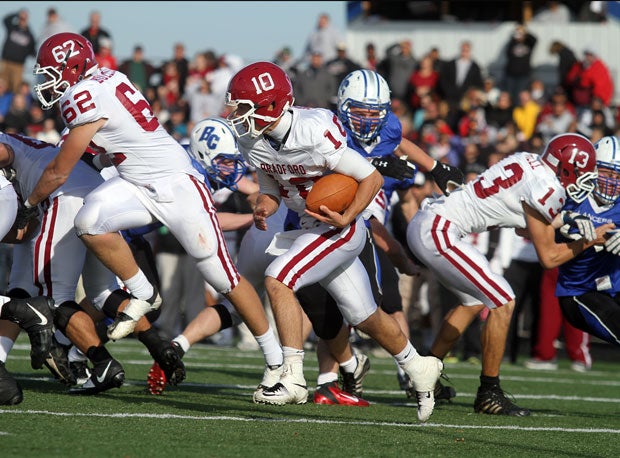 Bradford High has Graham Bullmore (62) leading the way, and that's partly why we are choosing the Kenosha team as Wisconsin's top squad.