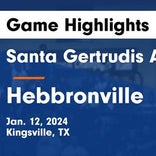 Basketball Recap: Santa Gertrudis Academy wins going away against Hebbronville