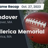 Football Game Recap: Billerica Memorial Indians vs. Andover Golden Warriors