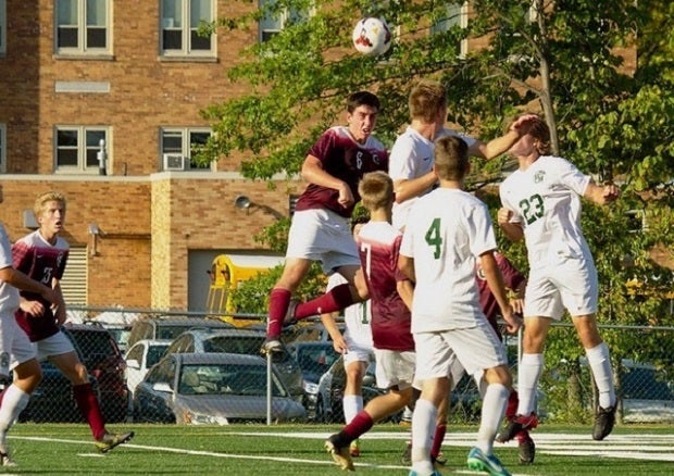 Michael Konrad made the switch from defense to offense for his senior season at Rocky River. After an adjustment period, Konrad notched 17 goals on the season.