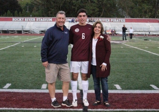 In addition to playing two sports, Konrad carries a 4.23 grade point average and champions the Kick-It Campaign, which raises money for childhood cancer research.