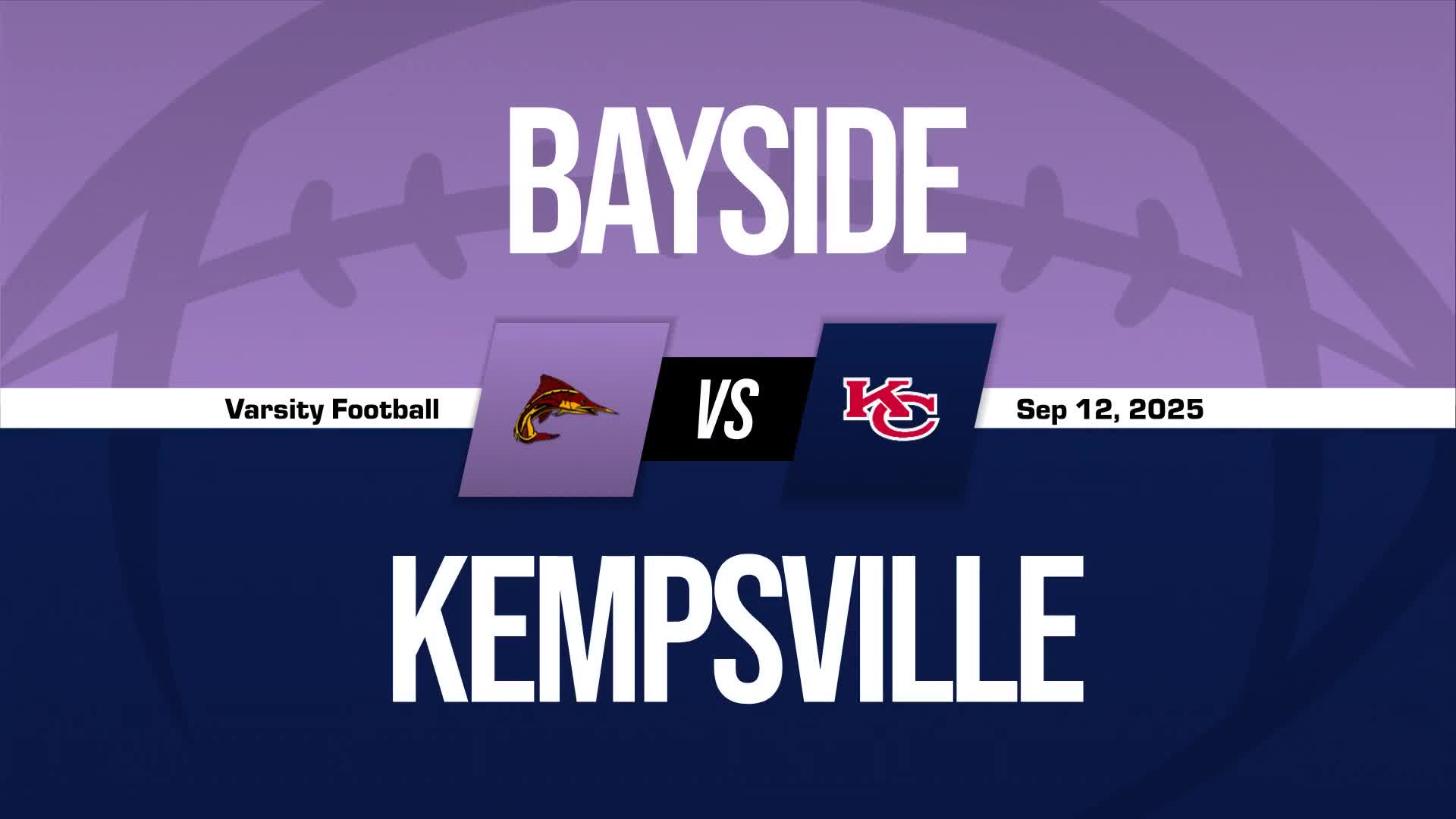 Football Recap: Bayside Turns Things Around After  Road Loss