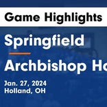 Basketball Game Recap: Springfield Blue Devils vs. Napoleon Wildcats