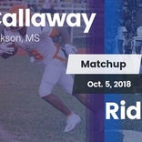 Football Game Recap: Ridgeland vs. Callaway