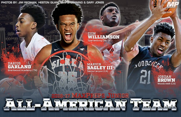 Boys Basketball Junior All-American Team