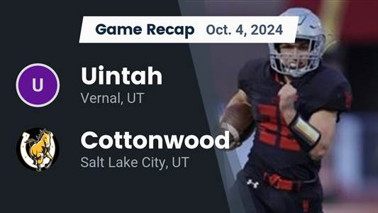Football Recap: Uintah Takes a Loss