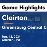 Clairton takes loss despite strong efforts from  Michael Ruffin and  Taris Wooding