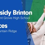 Cassidy Brinton Game Report: vs Lehi