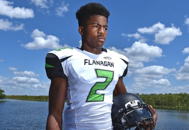 Stanford Samuels picked off fives passes last fall for Flanagan.