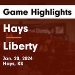 Hays piles up the points against Liberal