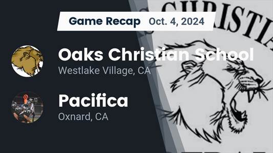 Football Recap: Pacifica Piles Up the Points Against Simi Valley