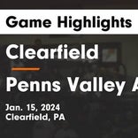 Clearfield vs. Penns Valley Area