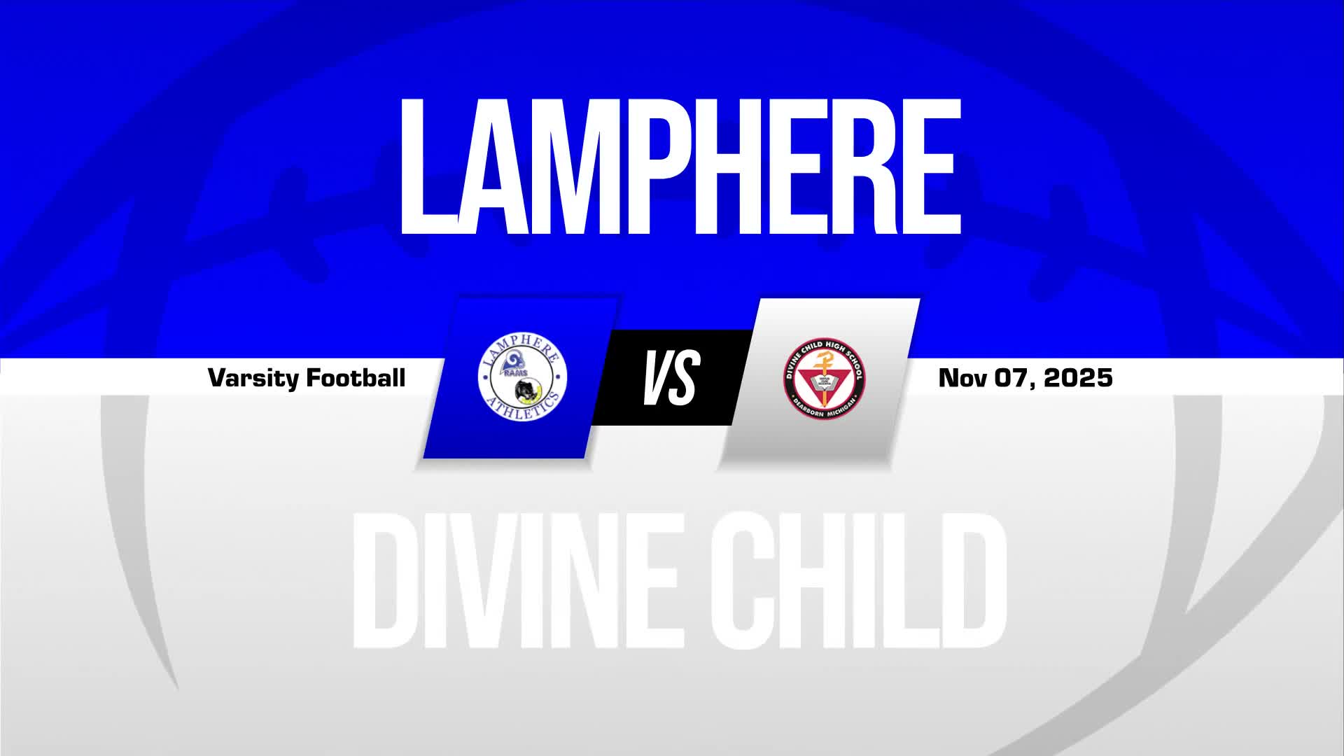 Football Game Preview: Divine Child Falcons vs. Harper Woods Pioneers