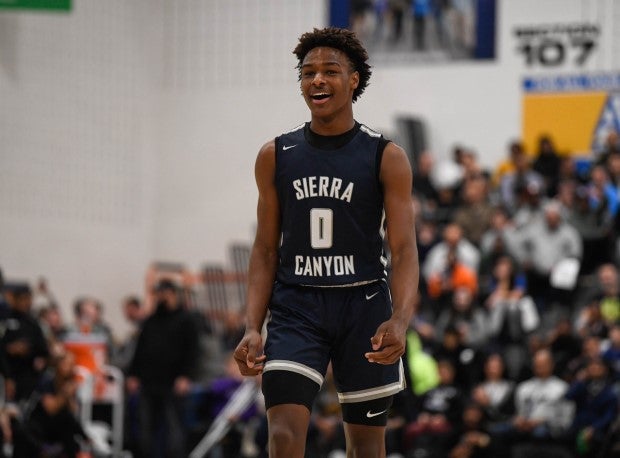 Bronny James, Sierra Canyon