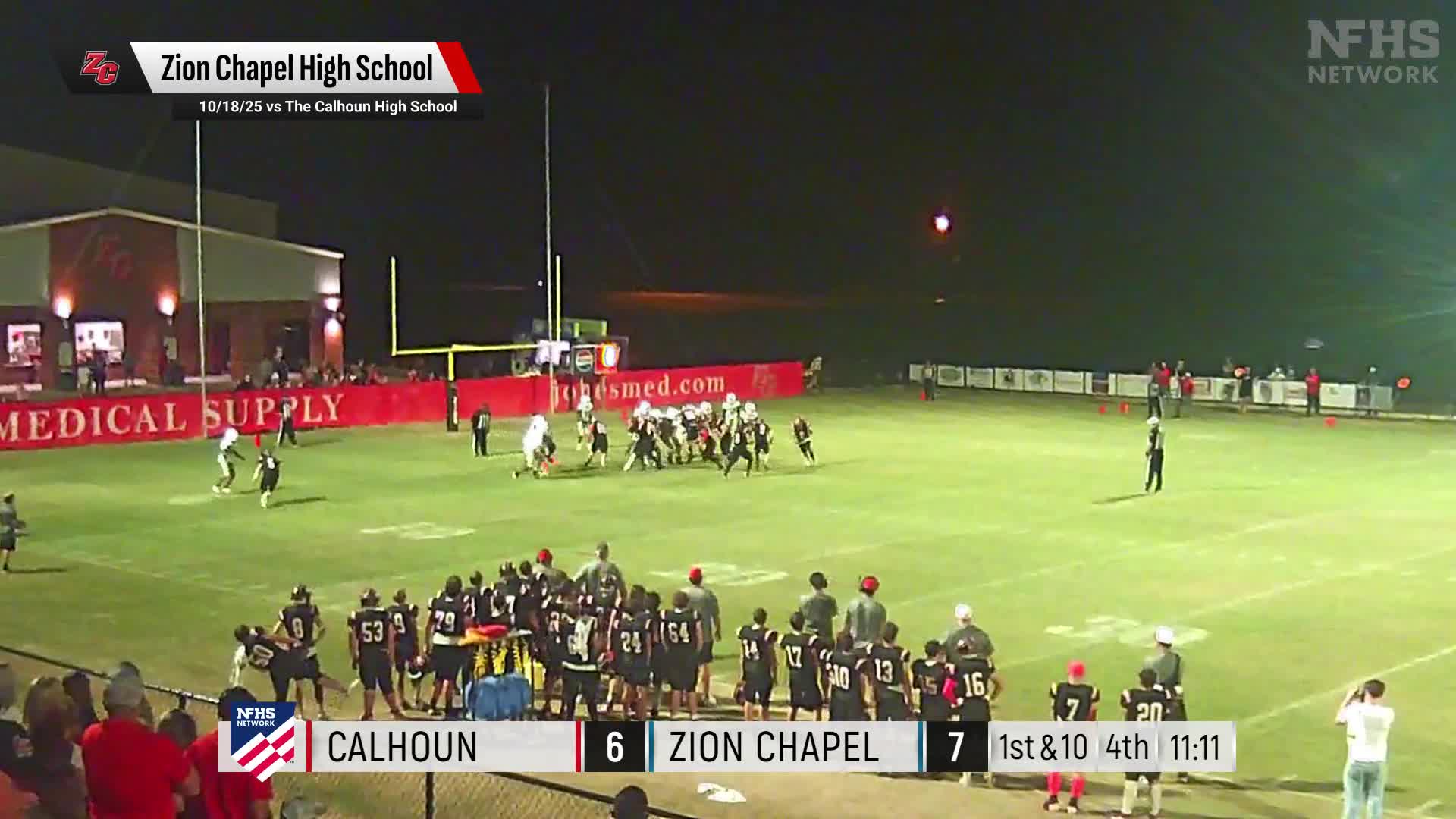 Football Recap: Zion Chapel Beats Pleasant Home for Their Third Straight  Victory + How To Watch