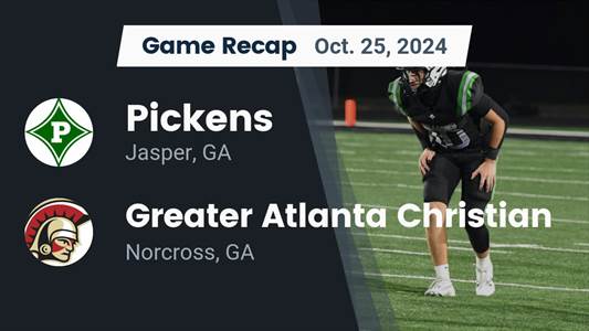 Football Recap: Pickens Triumphant Thanks to a Strong Effort fro