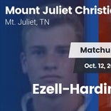 Football Game Recap: Ezell-Harding Christian vs. Mount Juliet Ch