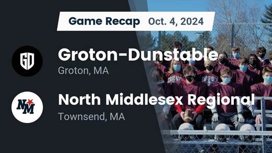 Football Recap: Groton-Dunstable Comes Up Short