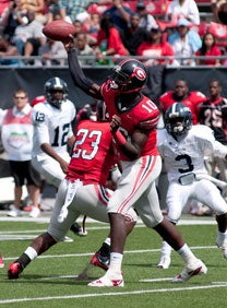 Glenville High's Cardale Jones.