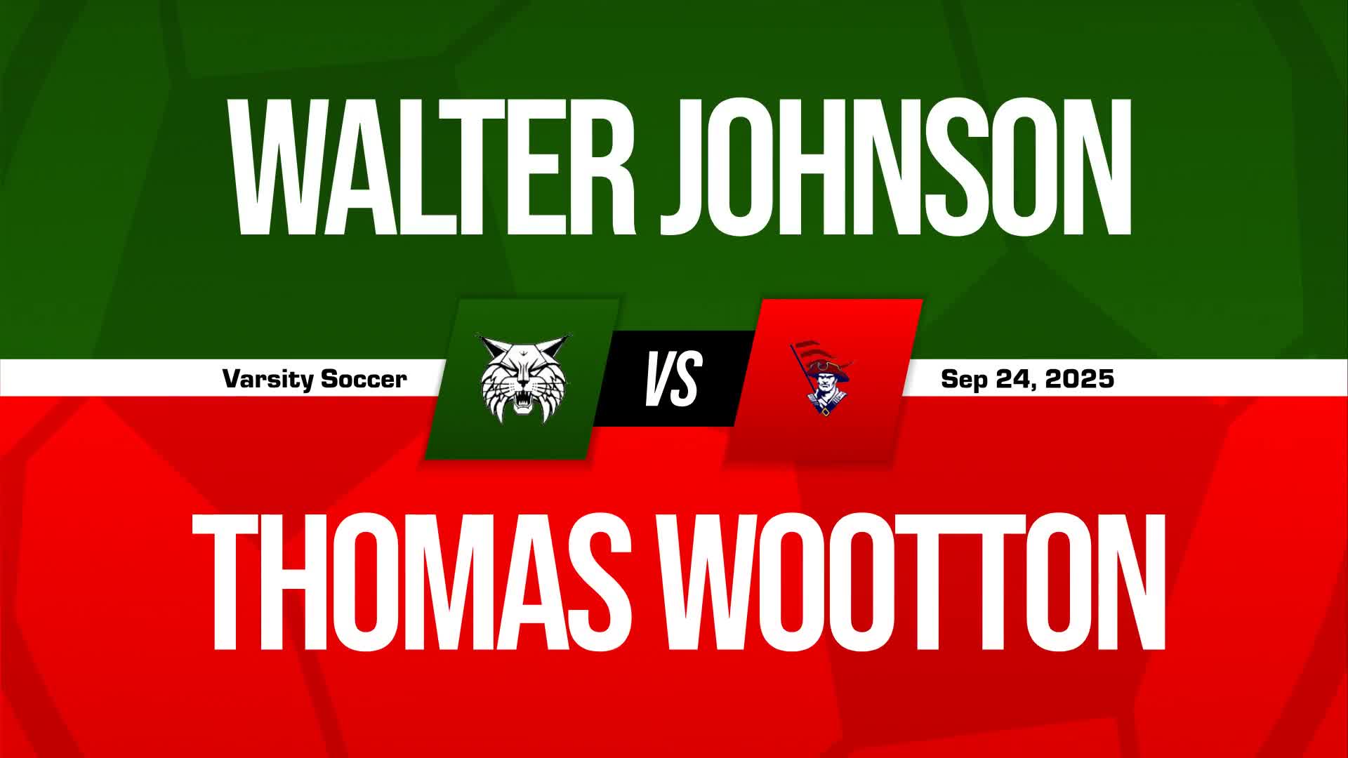 Soccer Recap: Walter Johnson Gets the Win