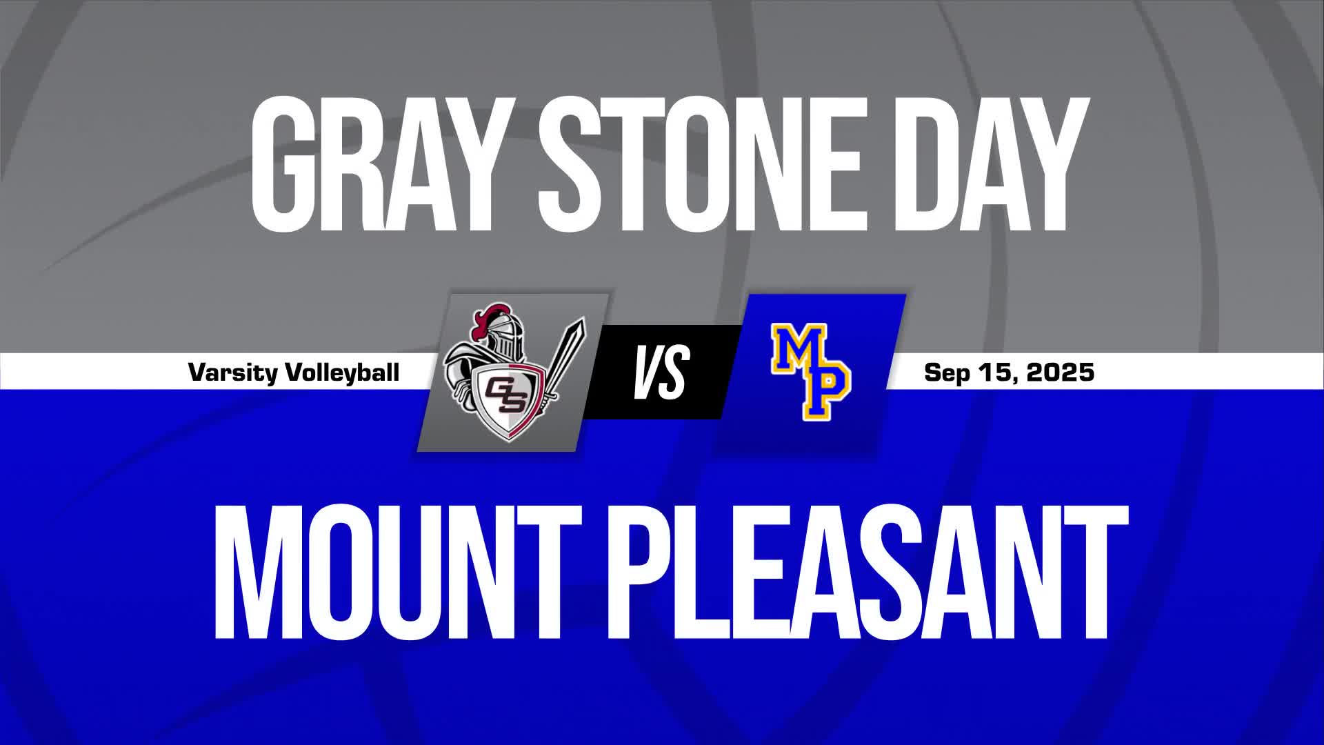 Volleyball Recap: Gray Stone Day Comes Up Short