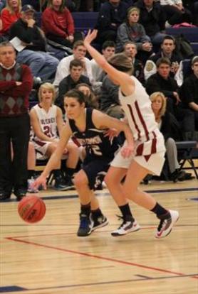 Molly Gillis, left, is one of the leaders for
undefeated Liberty Common.