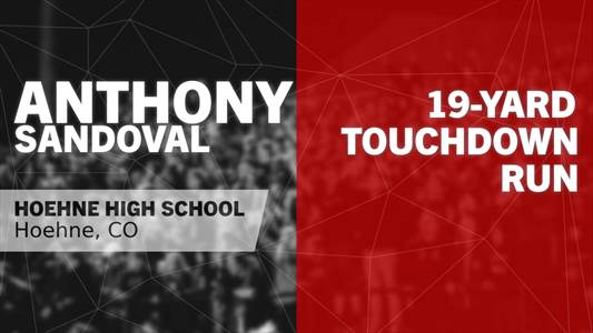 Anthony Sandoval Game Report