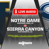 LISTEN LIVE Tonight: Sherman Oaks Notre Dame at Sierra Canyon