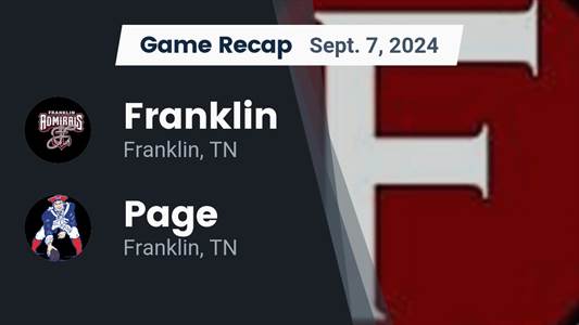 Football Game Preview: Franklin Leaves Home