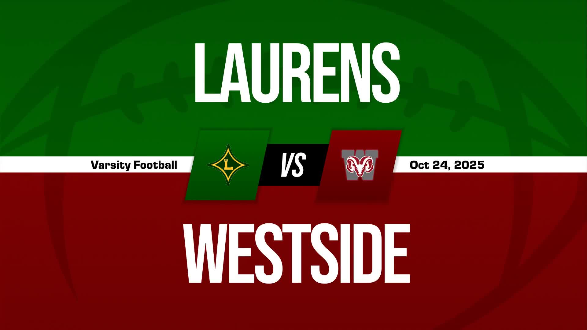Football Recap: Westside Finds Playoff Glory Versus Pickens