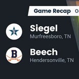 Football Game Recap: Beech Buccaneers vs. Southwind Jaguars