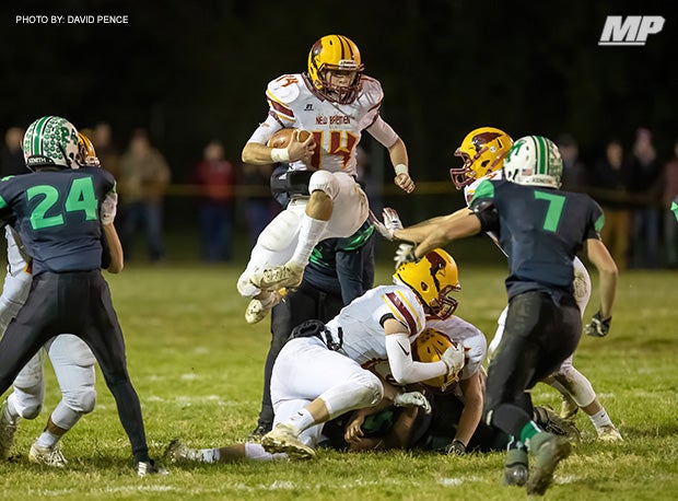 New Bremen won its first playoff game since 2004 last week with a victory over New Miami in Division VII, Region 28.