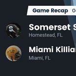 Killian beats Somerset Academy (Silver Palms) for their third straight win