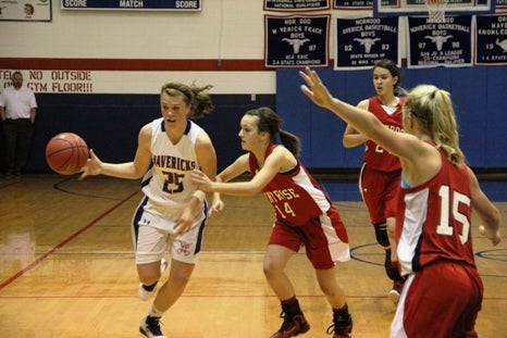 Norwood standout Harlie Williams (25) has been a model of consistency for the Mavericks as one of the state's leading scorers.