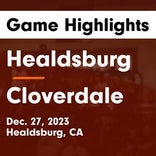 Cloverdale piles up the points against Willits